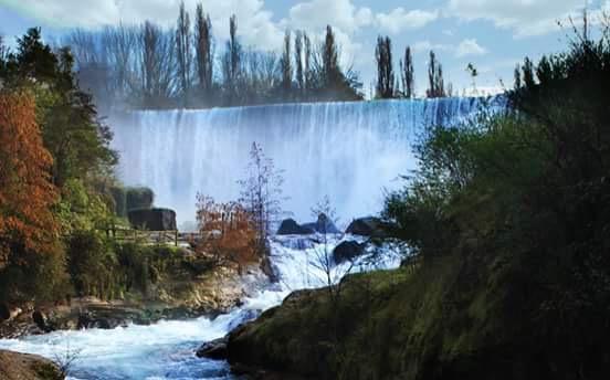 Cabanas Rucalhue Salto Del Laja Cabrero 外观 照片